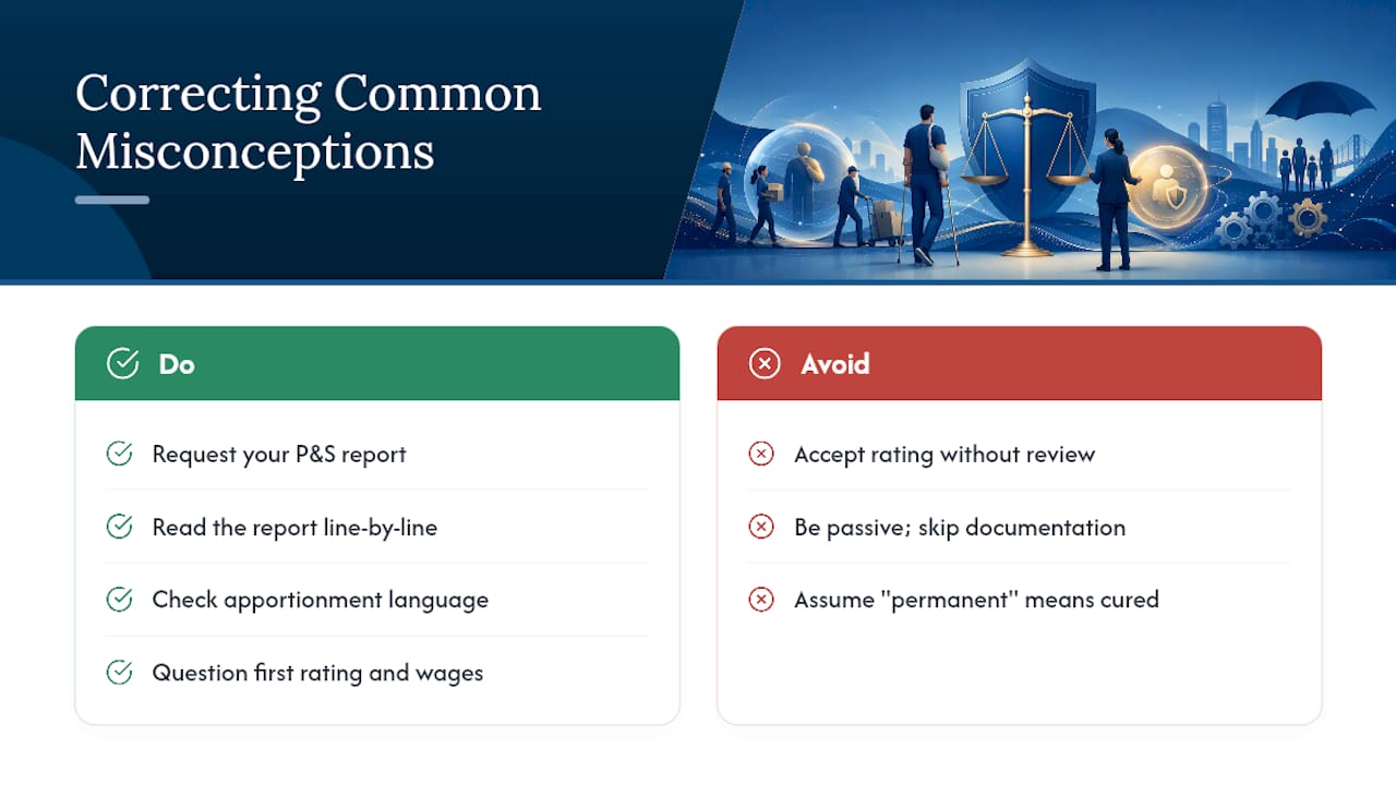 Common Misconceptions Worth Correcting — overview diagram
