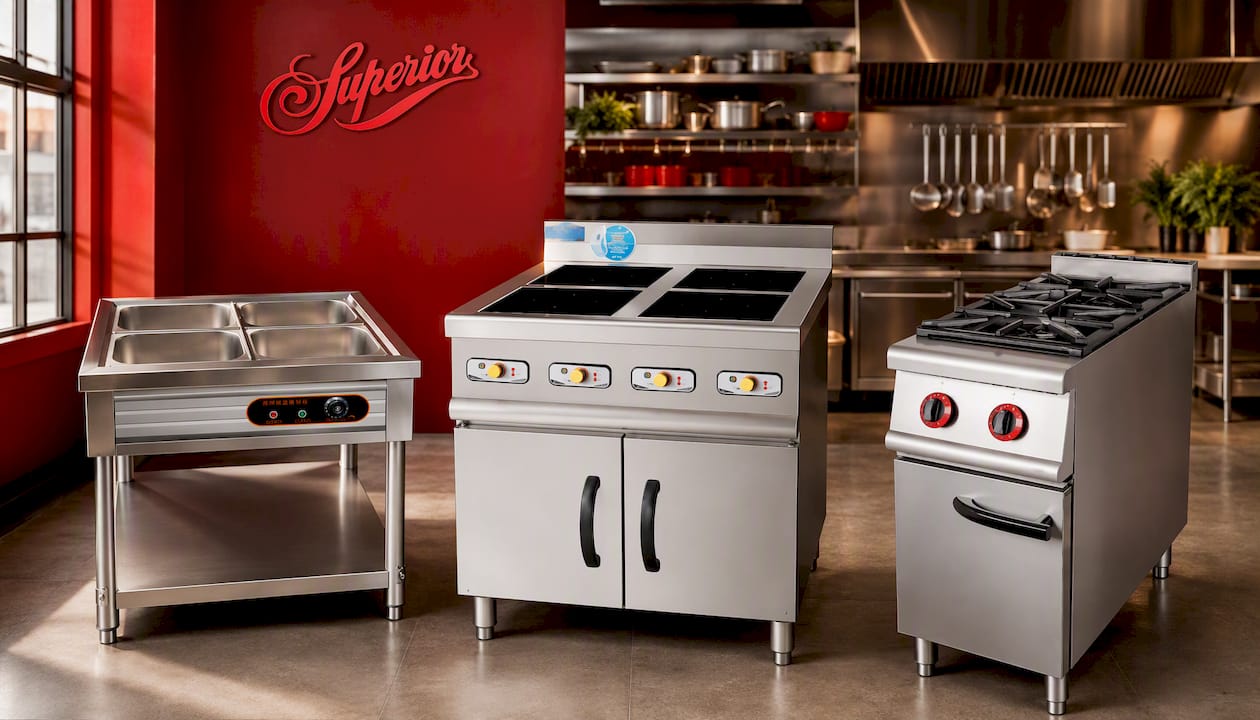 Standing Bain Marie 4 Hole Warmer