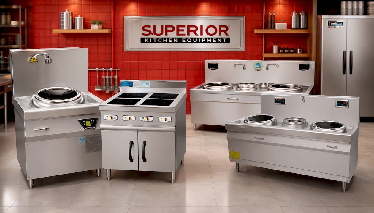 Standing Induction Cooker