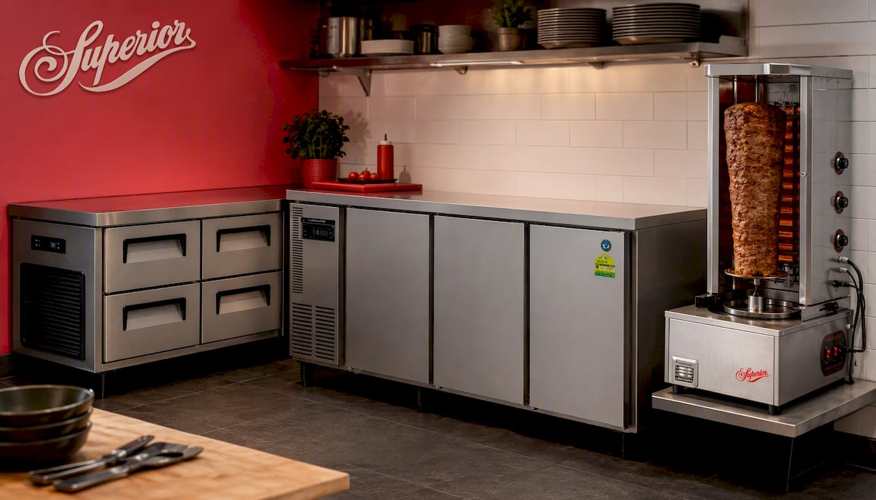 Tabletop Large Electric Kebab Machine