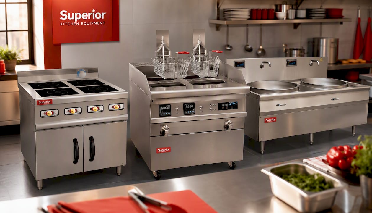 Automated Standing Double Deep Fryer