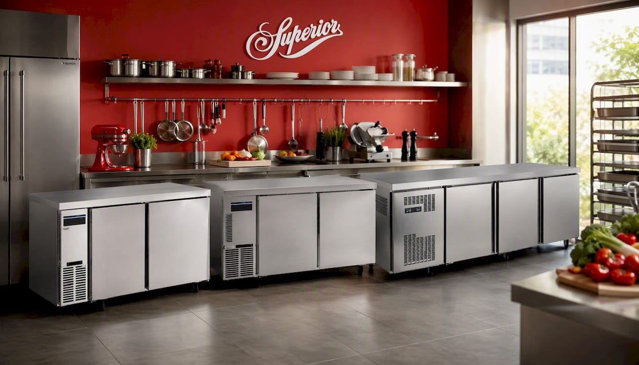 1.5m Superior Inverter Counter Chiller / Freezer