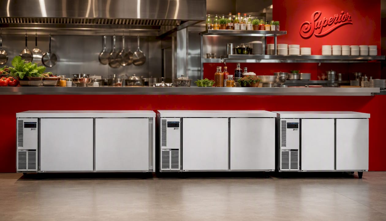 1.5m Superior Inverter Counter Chiller / Freezer