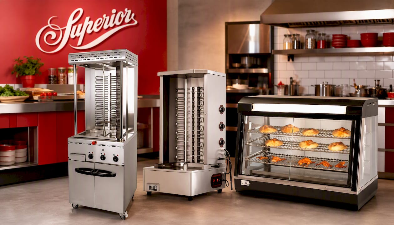 Standing Electric Kebab Machine