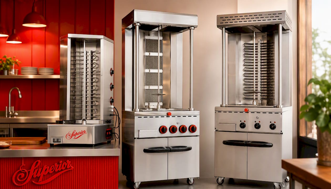 Tabletop Large Electric Kebab Machine