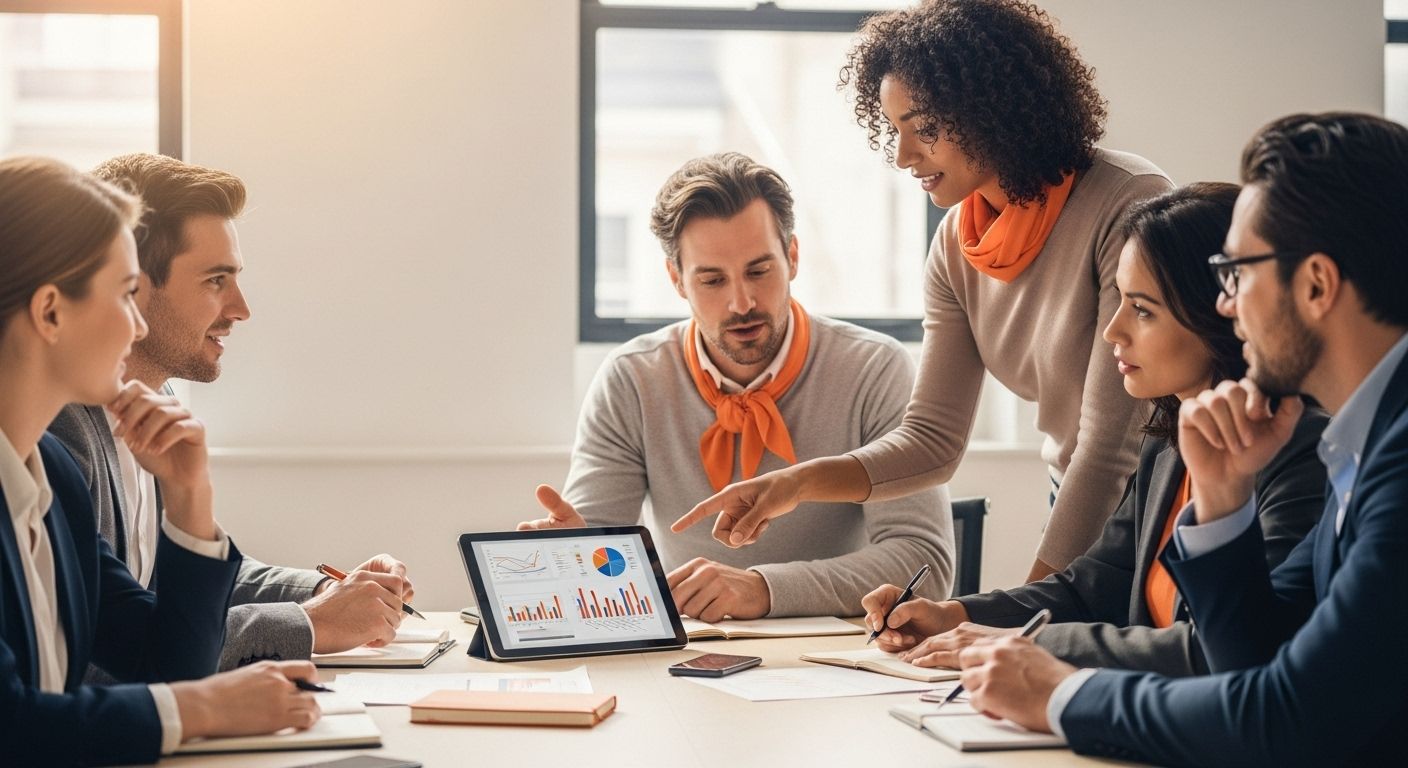 Leadgenerierung Unternehmen Meeting