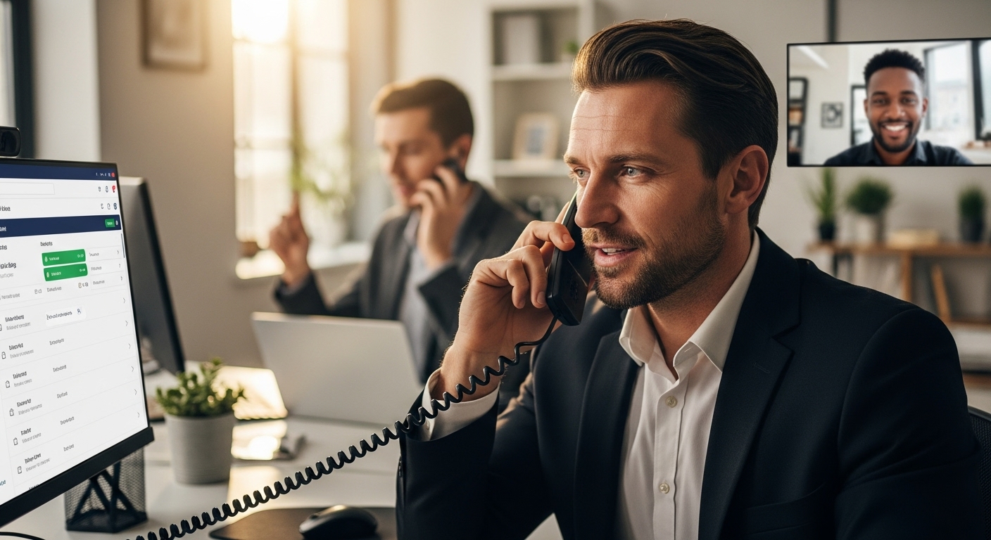 sales lead crm office