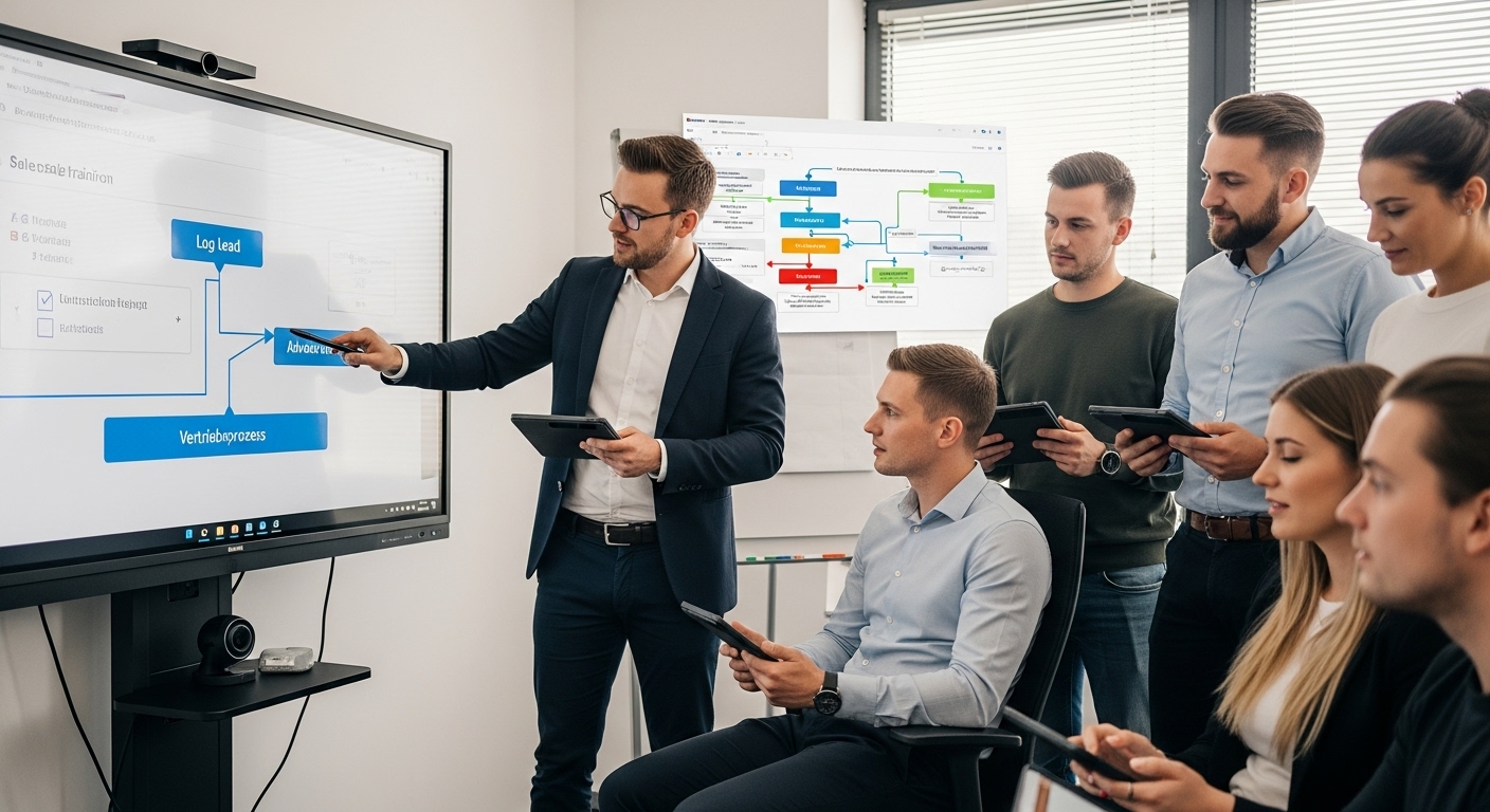 vertriebsprozess tool training