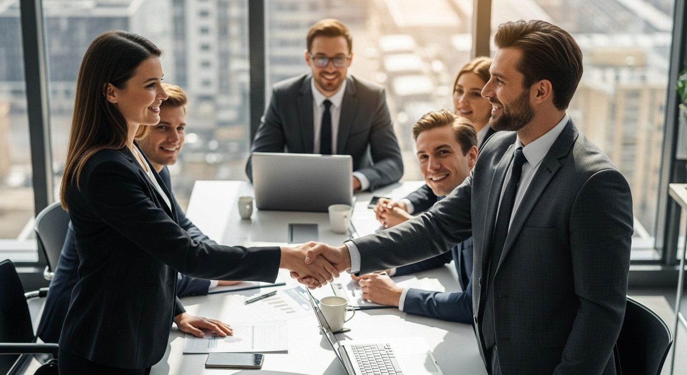 b2b neukundengewinnung meeting