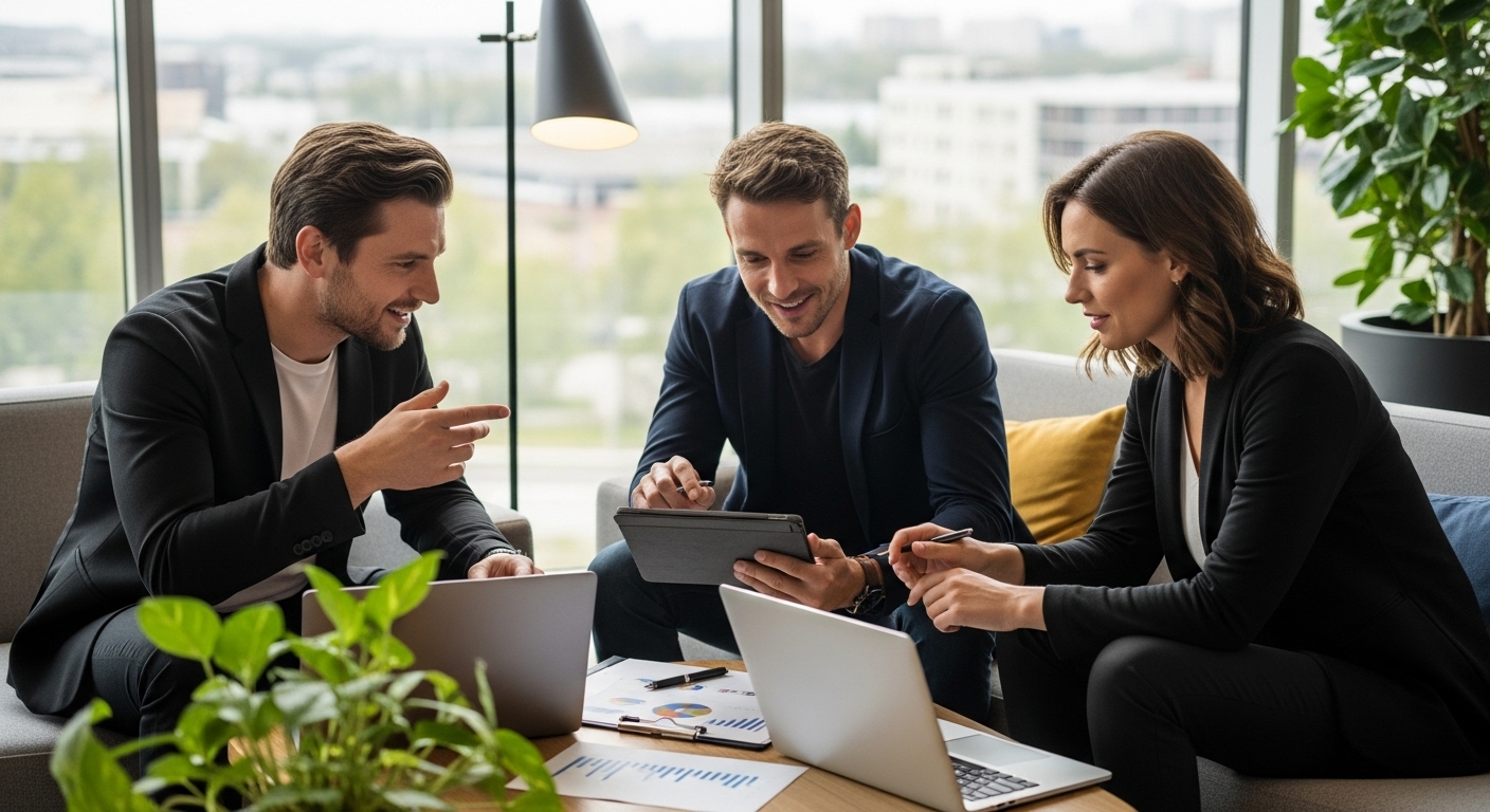 b2b neukundengewinnung teamwork