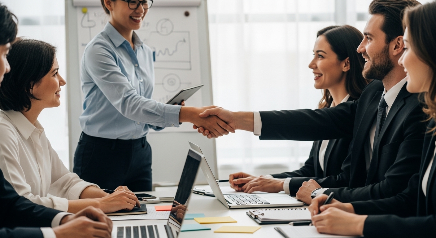 B2B meeting customer acquisition