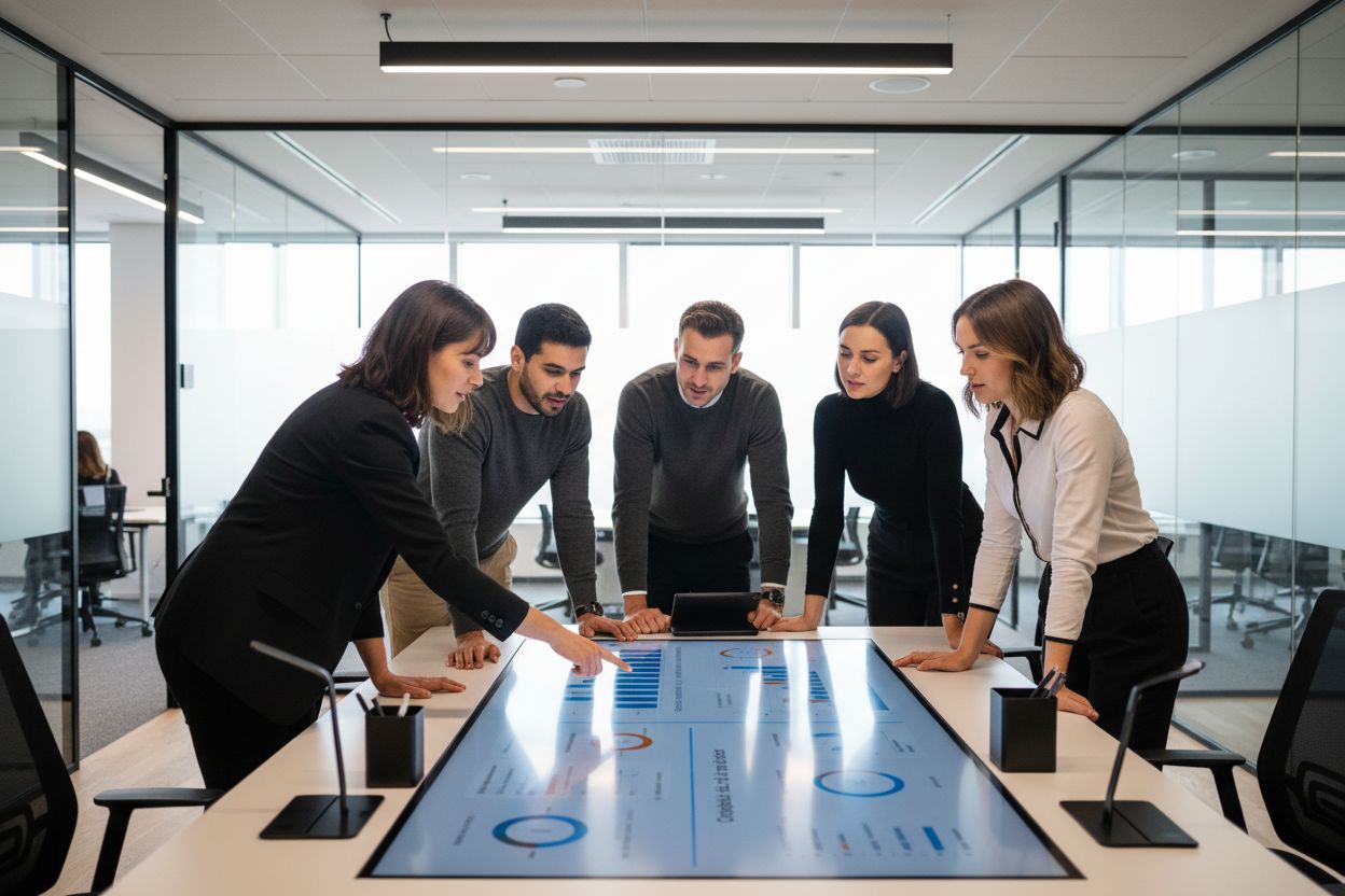 B2B Lead Collaboration, Business Best Practices, Modern Office