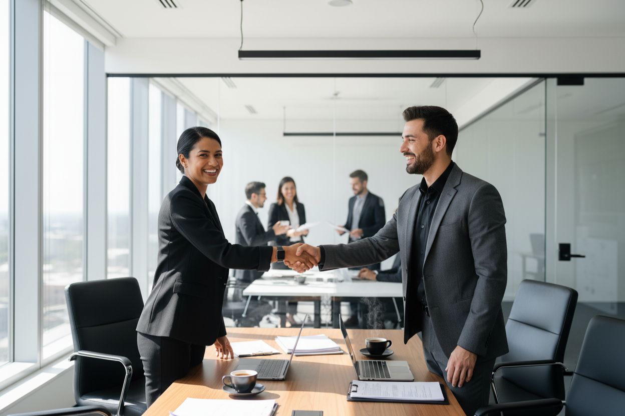 b2b kundenakquise meeting