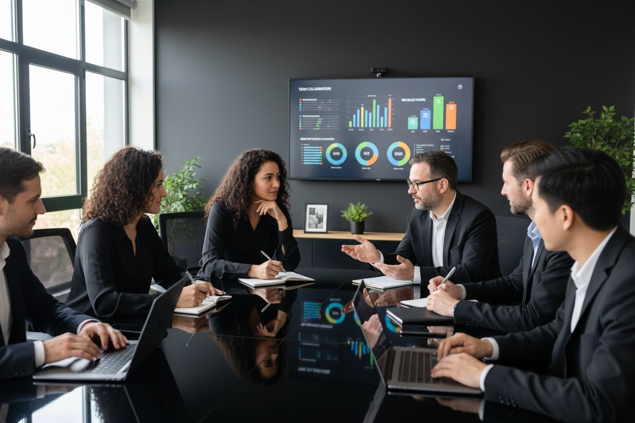 Vertriebskommunikation, Business Meeting, Teamwork