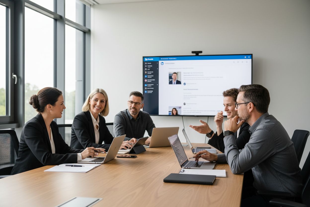 Büro Hybridnetzwerken