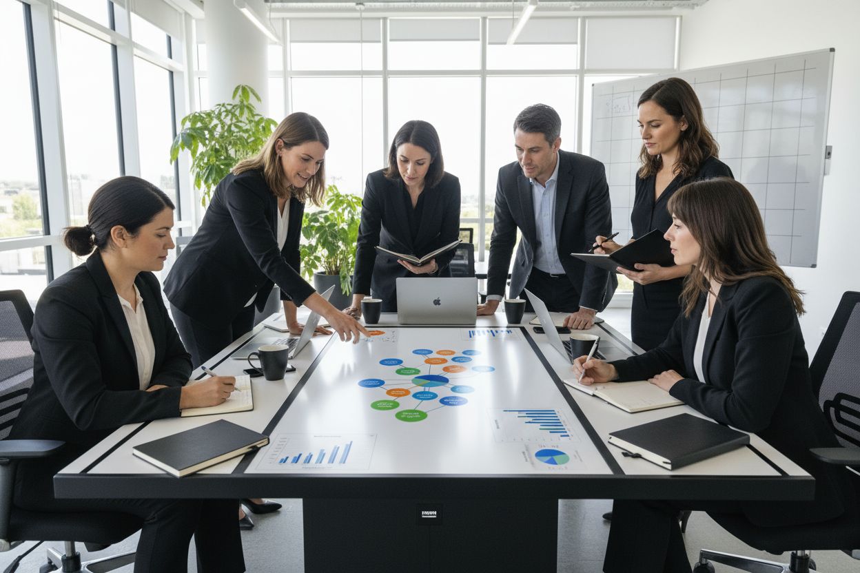 B2B Team Segmentierung Meeting