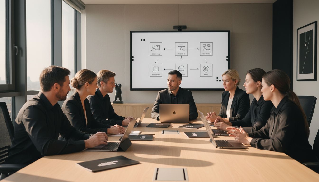 b2b vertriebsmeeting workflow