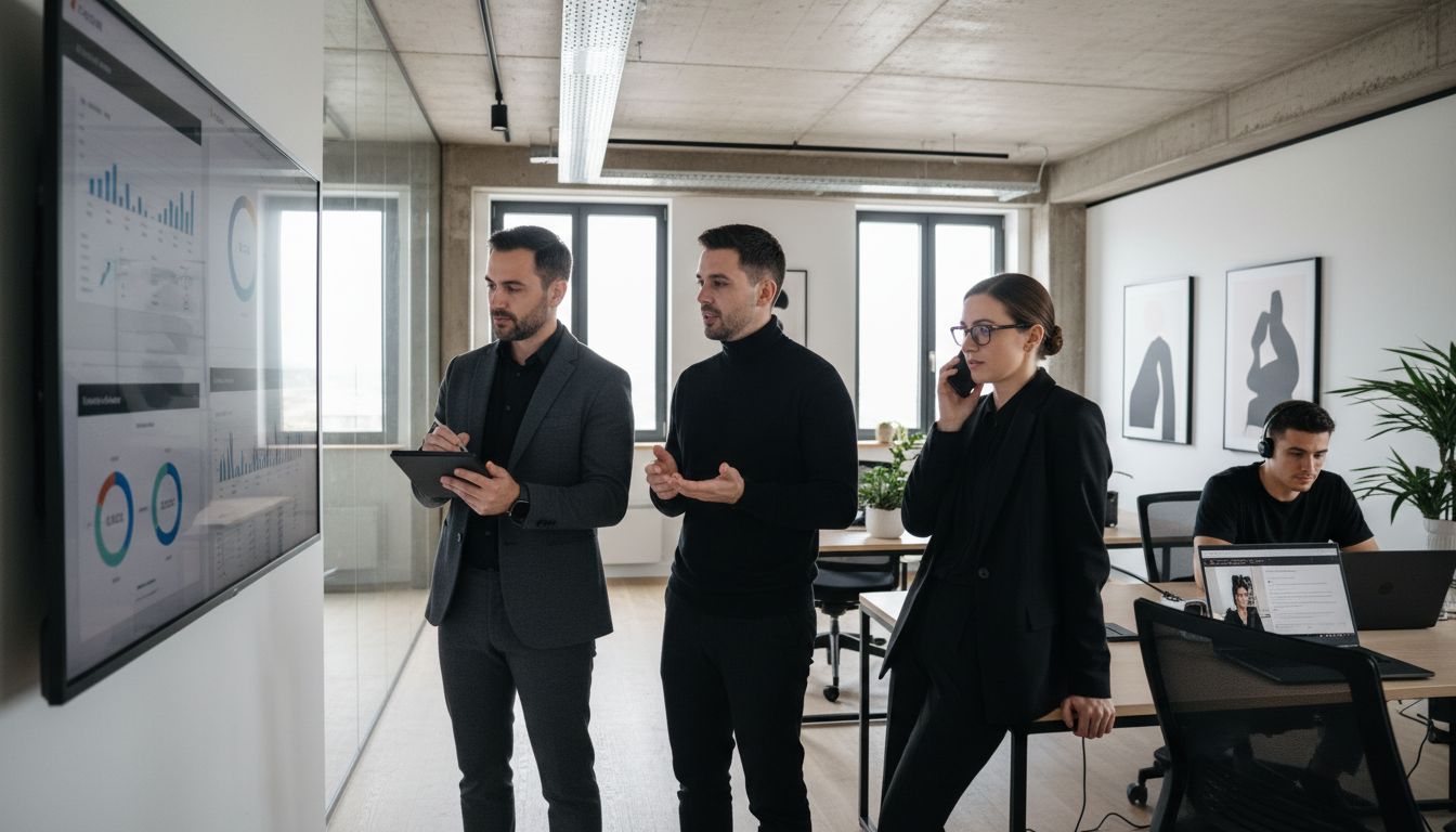 Vertriebsteam Analyse Büro