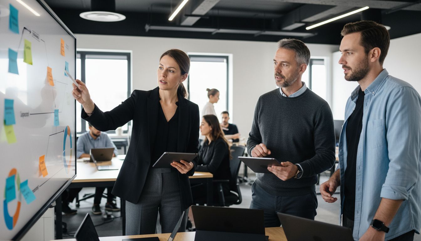 b2b lead nurturing office