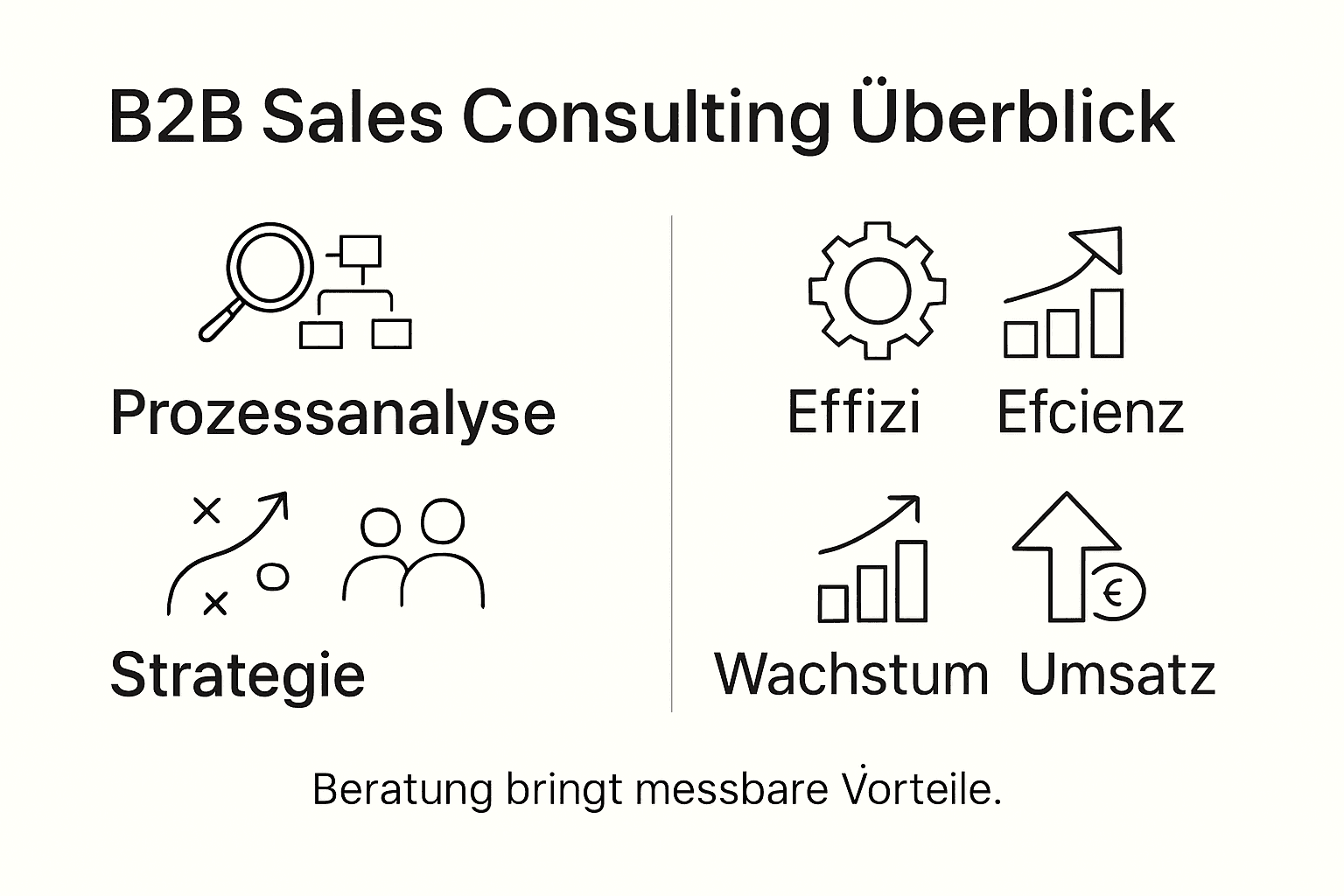 Übersicht: Beratungsformen und ihr Mehrwert im B2B-Vertrieb