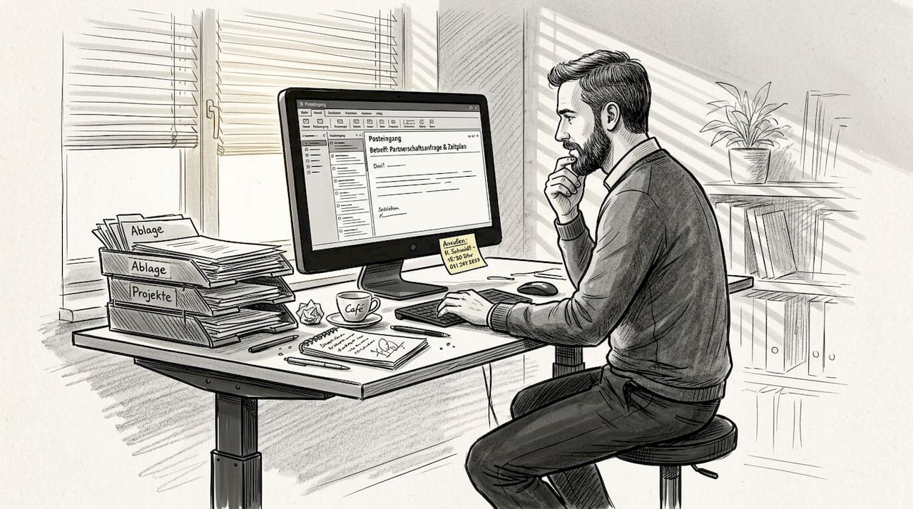 Der Business Development Manager behält im Blick, wie schnell auf neue Anfragen reagiert wird.