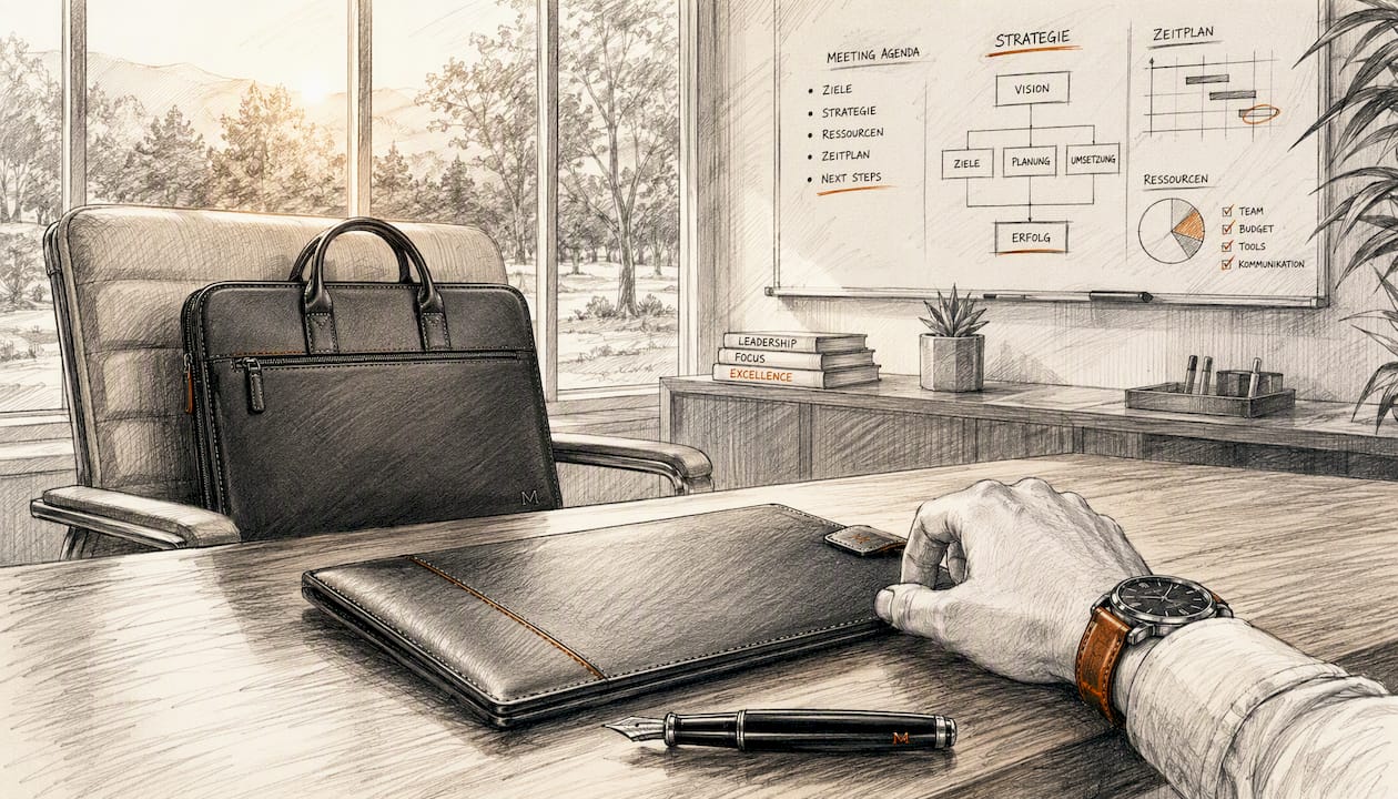 Arbeitsplatz mit Setup zur Überprüfung der Vertriebskennzahlen