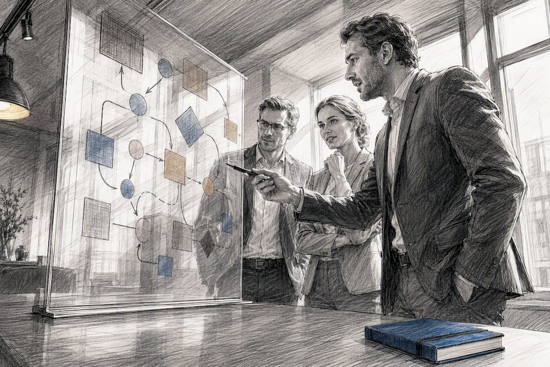 Workshop zur B2B-Vertriebsberatung mit Prozessübersicht