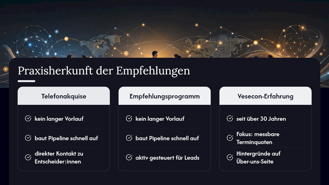 Woher kommt die Praxiserfahrung hinter diesen Empfehlungen? — overview diagram