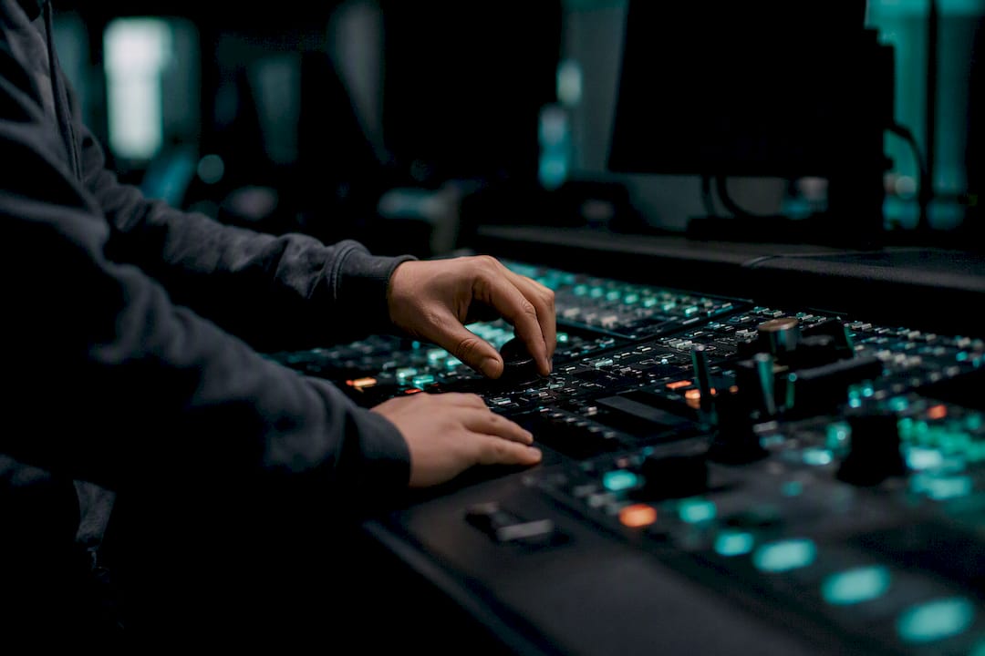 Hands toggling switch for human message review