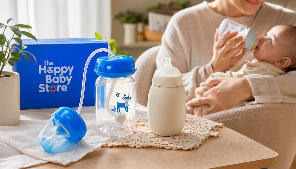 Effortless Feeding with Our Hands-Free Baby Bottle Holder
