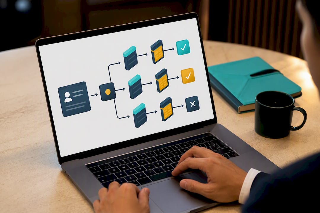 Loan profile branching to multiple lenders