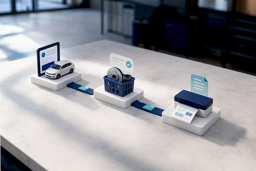 Automatisierte Abwicklung von Auftrag bis Rechnung