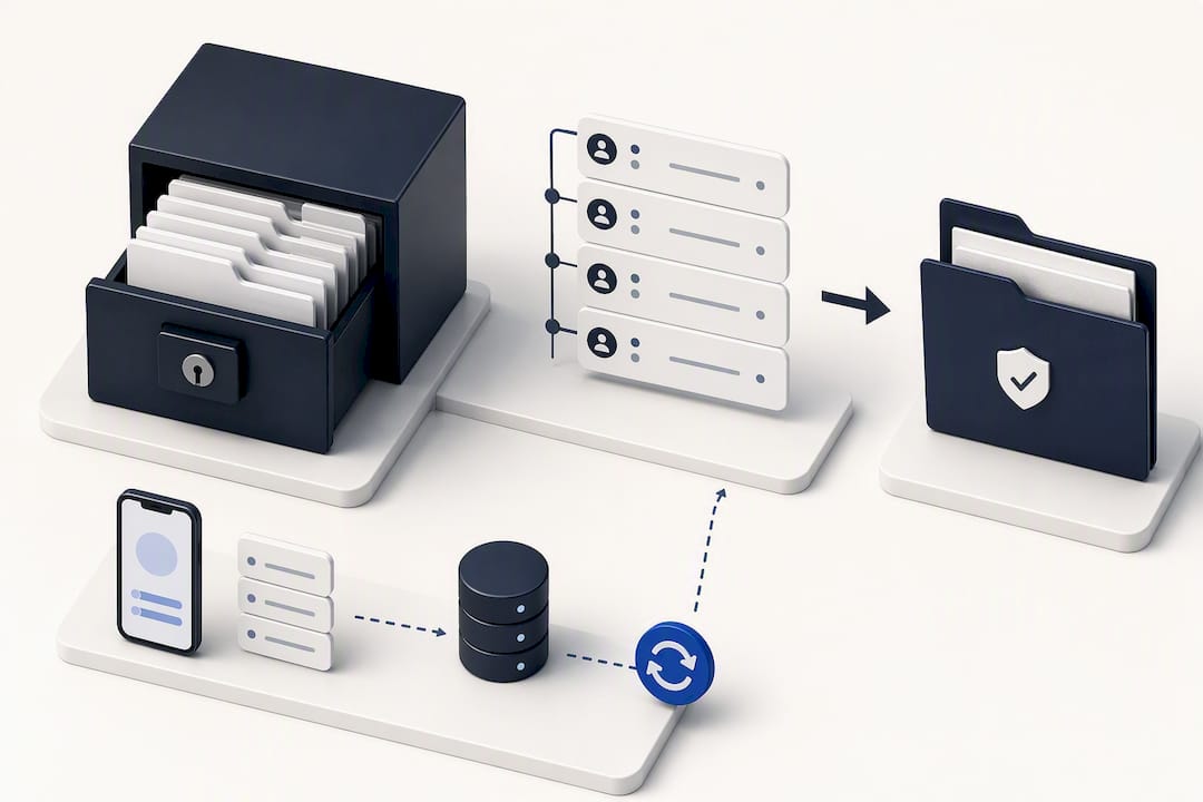 Darstellung von Änderungsprotokoll und Datenexport