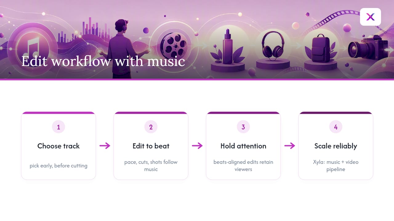 Why Picking the Track Early Changes the Whole Edit — overview diagram