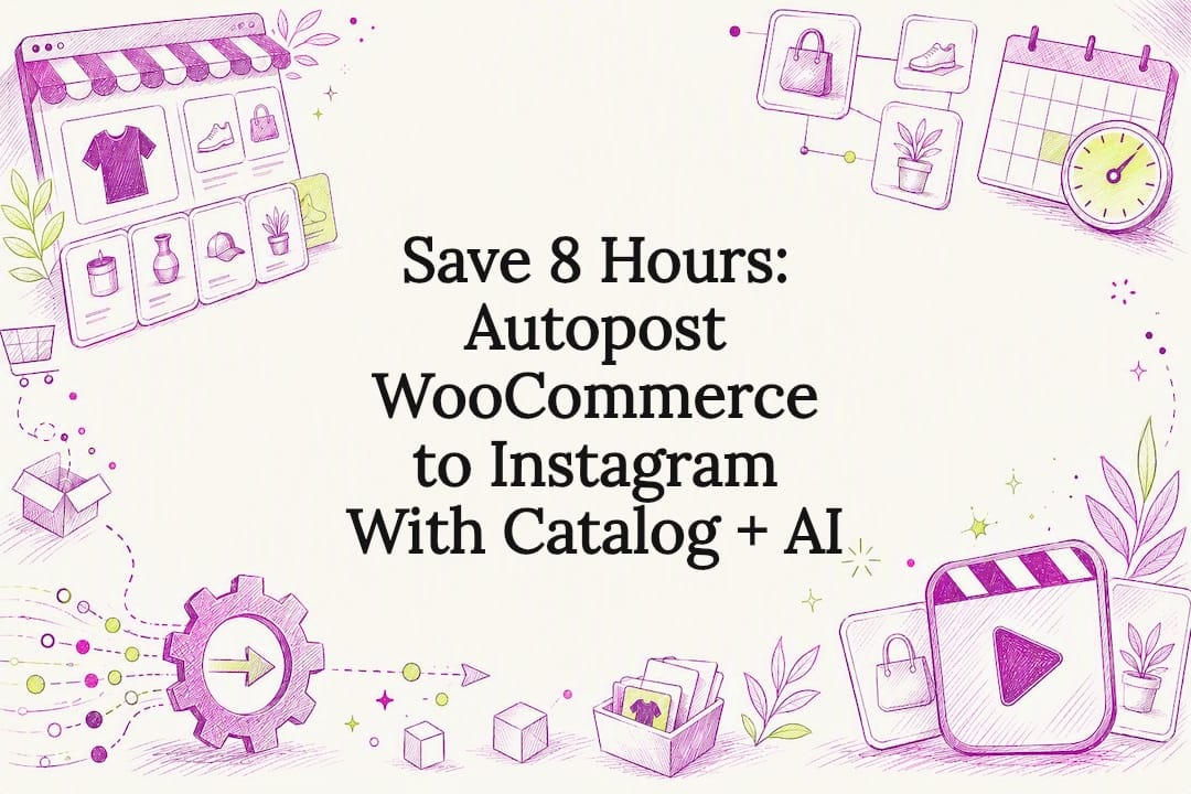 Automated commerce content title card