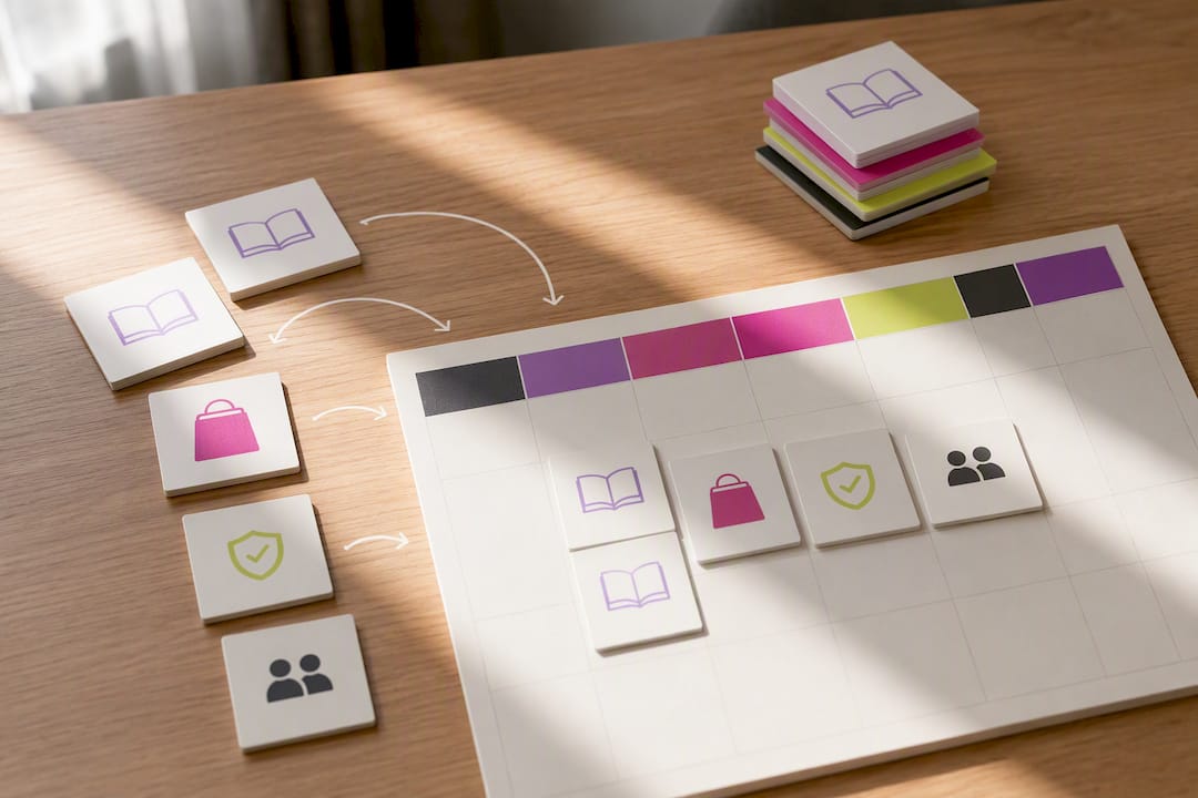 Weekly ecommerce content batching workflow