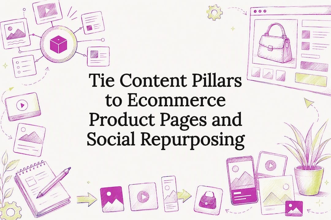 Content pillars and social repurposing title card