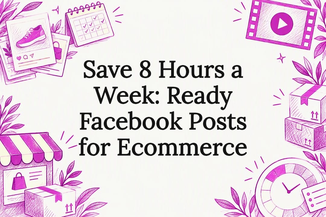Decorative Facebook ecommerce title card