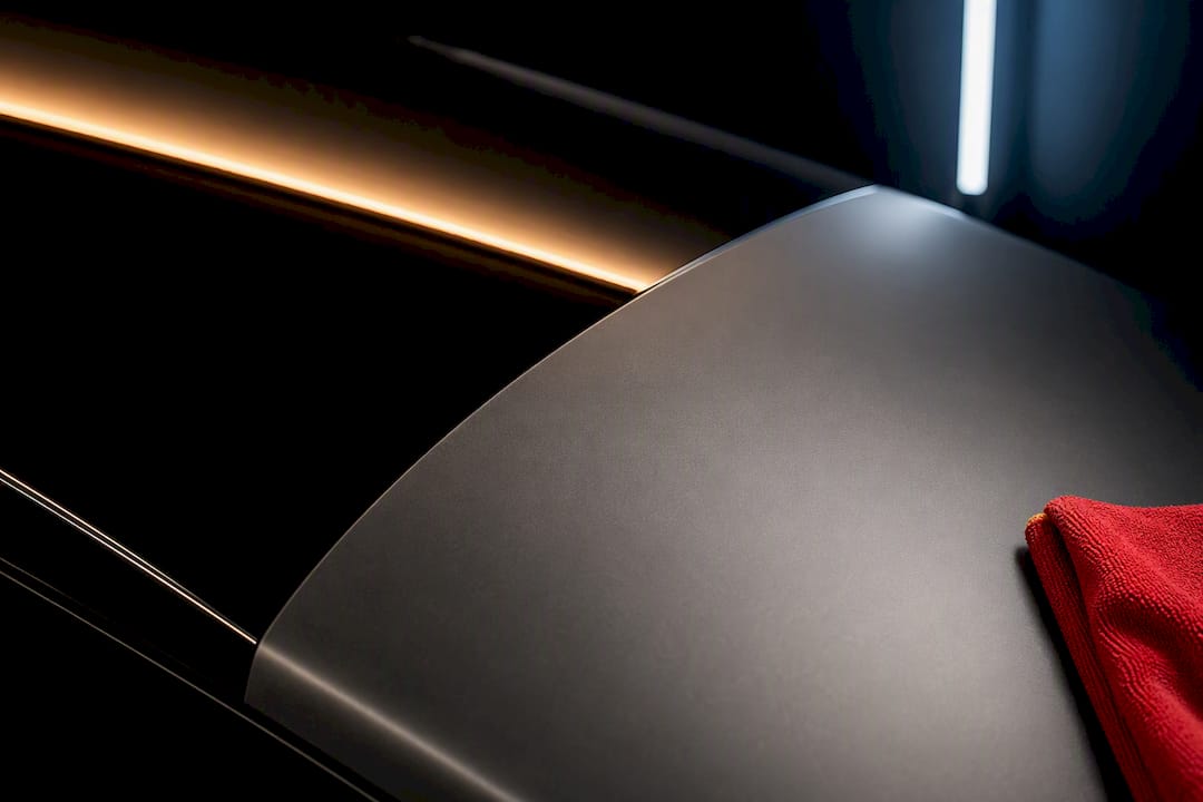 Gloss and matte PPF finish comparison
