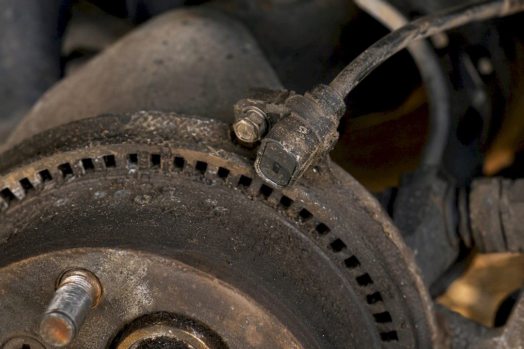 Dirty wheel speed sensor and reluctor ring