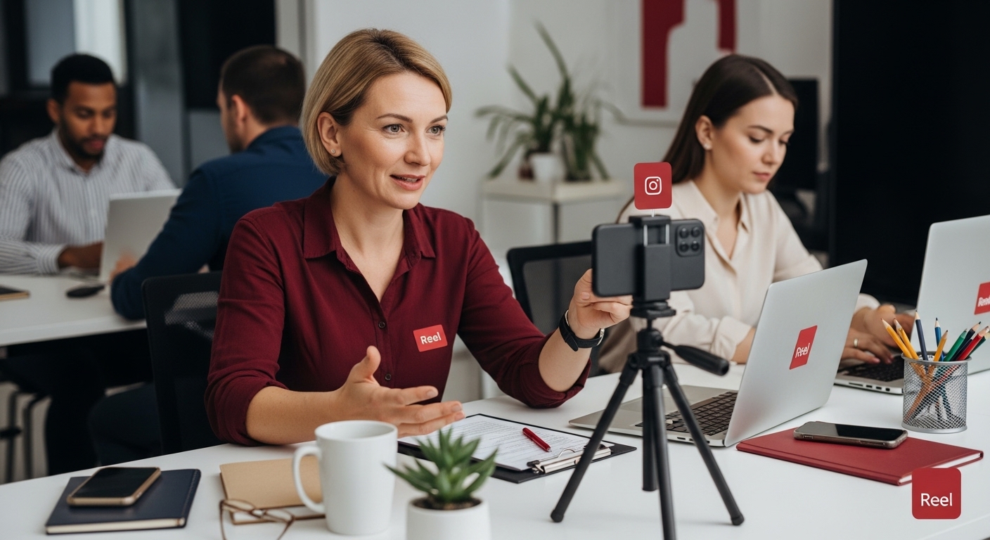 instagram reels επιχείρηση δημιουργία