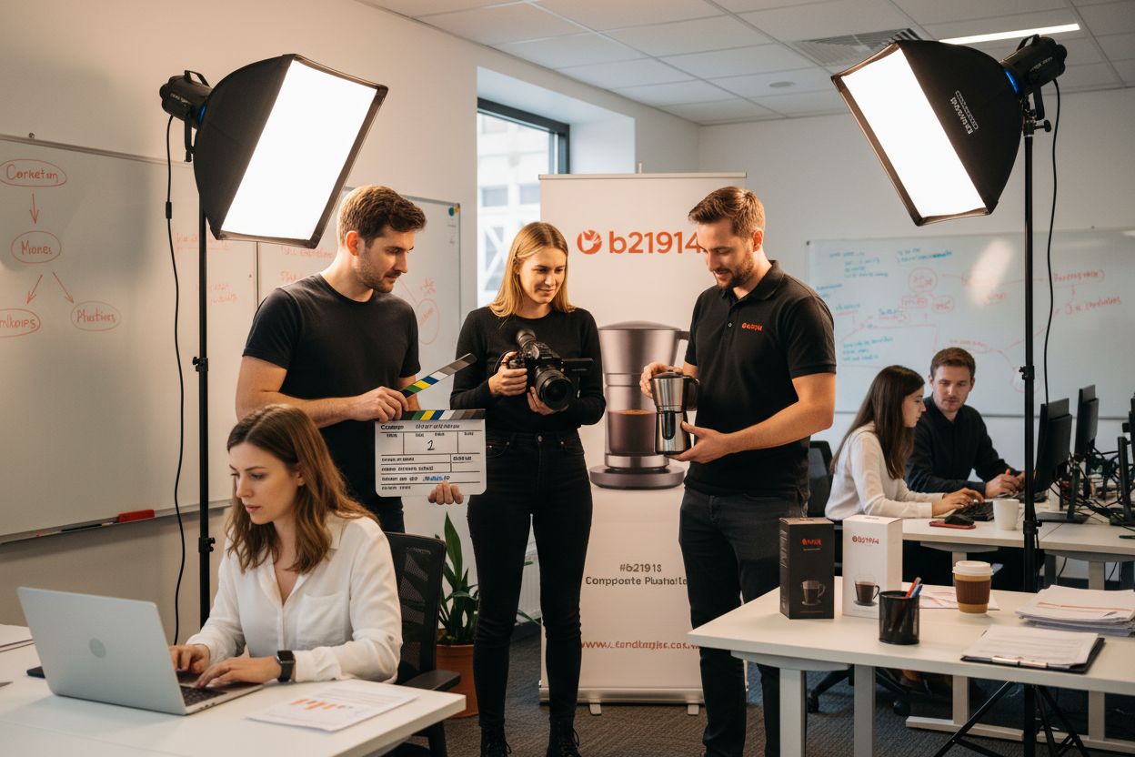video production business team
