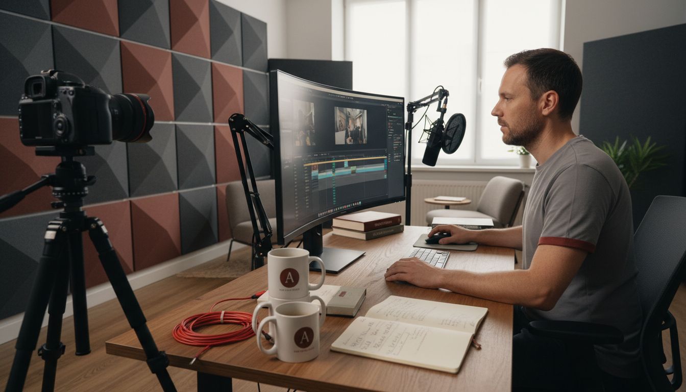 content creation studio process