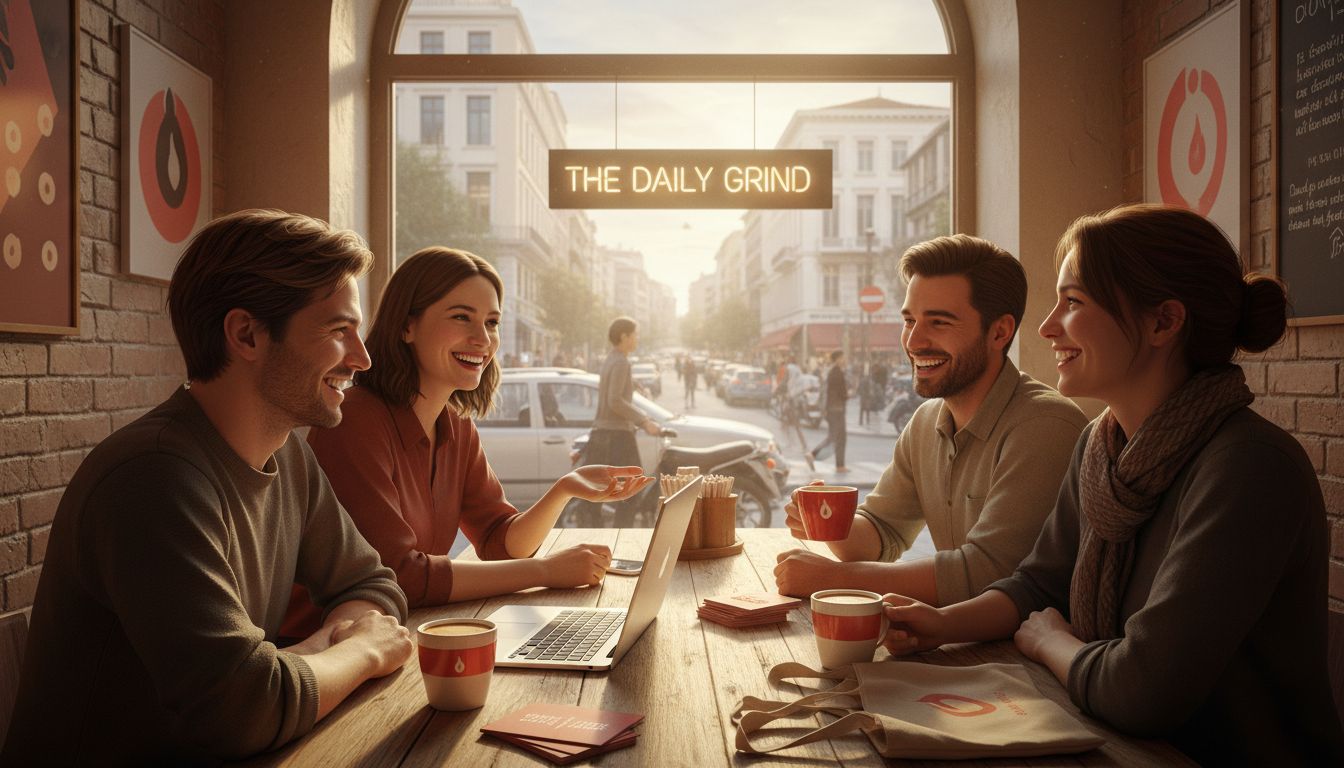 Business owner engaging with loyal community