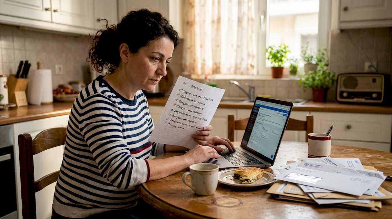 Επιχειρηματίας που ανανεώνει τη στρατηγική του στα social media