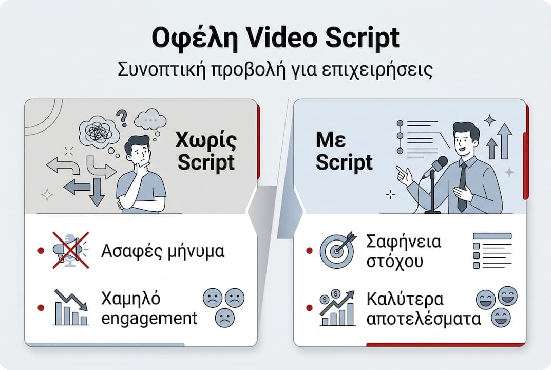 Ενημερωτικό γράφημα: Πώς το σενάριο ενός βίντεο μπορεί να ενισχύσει την επιχείρησή σας
