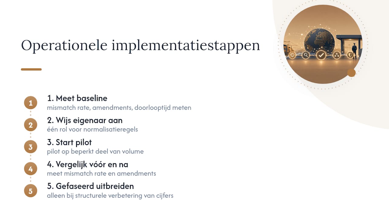 Praktische overwegingen voor operationele teams — overview diagram