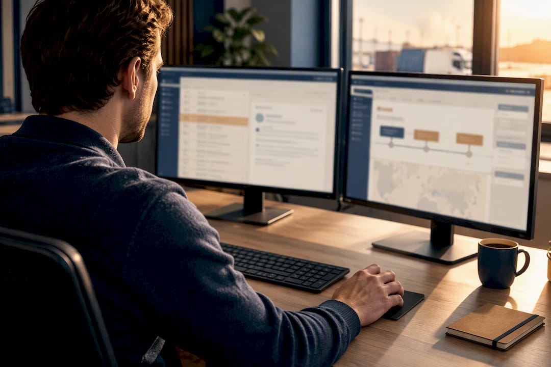 Gedeelde mailbox logistiek: van inbox tot TMS zonder handwerk