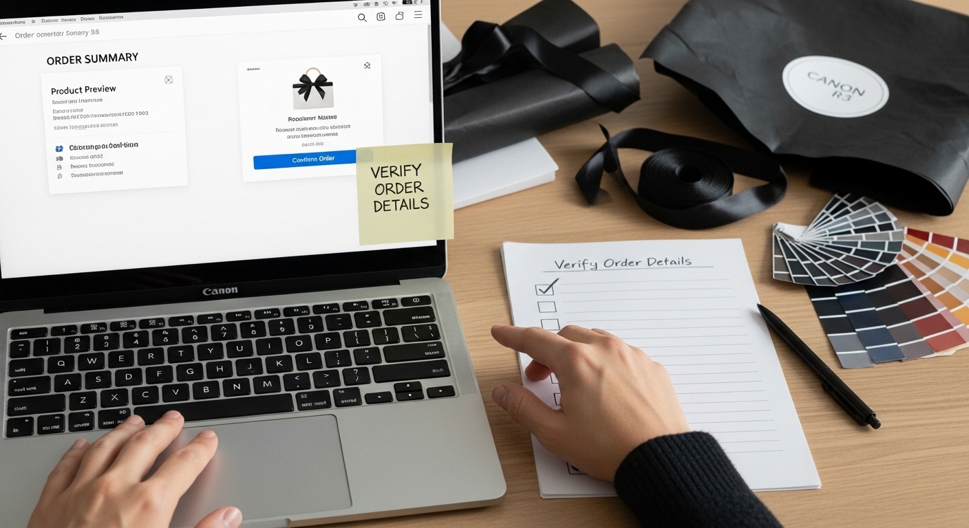 verify gift order