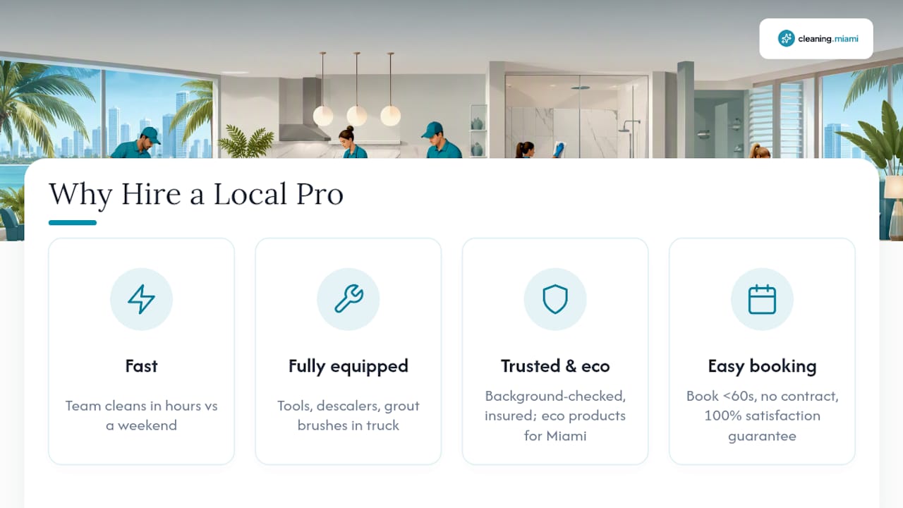 Let a Local Pro Handle the Deep Clean — overview diagram